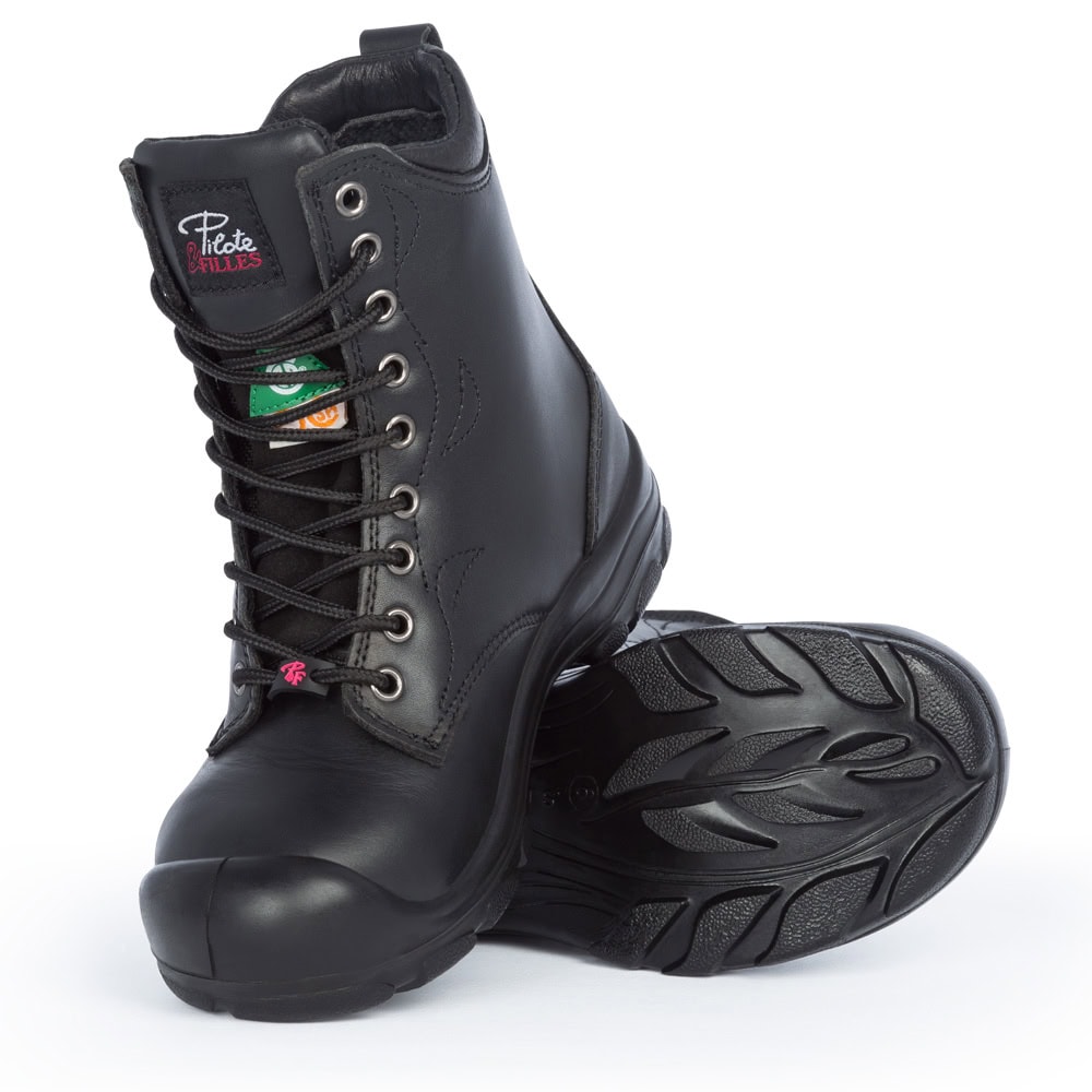 Leather work boots womens online