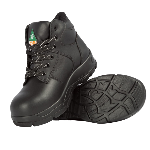 black steel toe work safety-boots-women PF689 pfworkwear