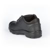 Women's steel toe safety shoes, black colour