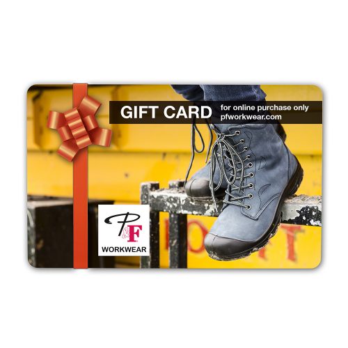 P&F Workwear Virtual Gift Card V18