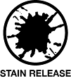 Stain release treatment. Stain and water repellent treatment for easier care.