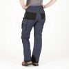 Womens multi pocket work pants, navy color
