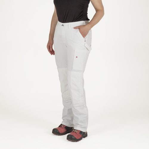 Womens painters pants, white color
