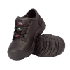 women steel toe safety work shoes pf622 black