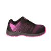 Pink Steel toe safety shoes for women