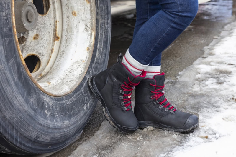 Pilote et Filles | Bottes de sécurité doublée  d'hiver pour femme PF624 Noir lifestyle 1