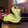 Lime yellow steel toe shoes for women | P&F Workwear