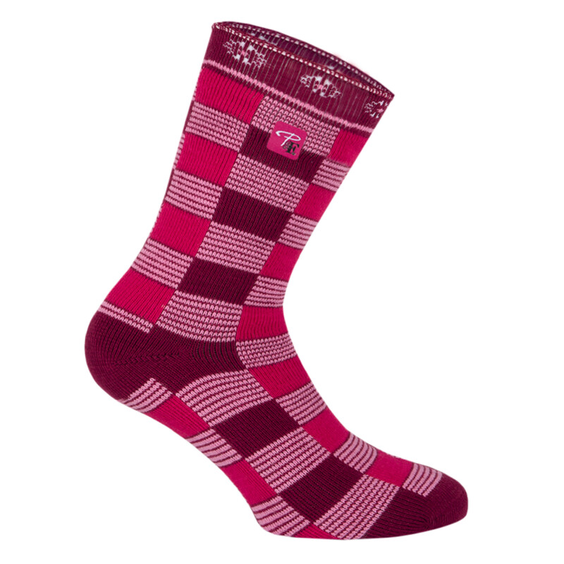 Bas thermique et confortables modèle PF0001–09 couleur Framboise