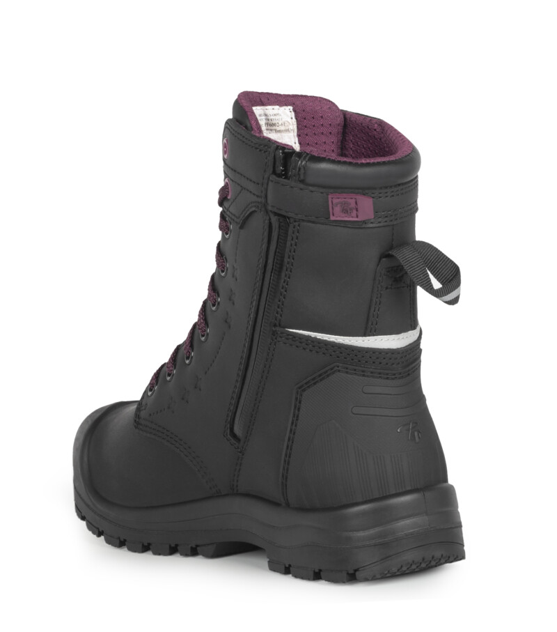 Bottes de Travail Isolée, Imperméable et Avec Protection Métatarsienne Interne Pour Femme PF6002 vue arrière interne