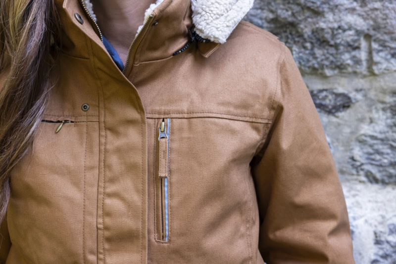 Manteau de travail isolé et imperméable - Couleur Camel PF4001 - Lifestyle 3