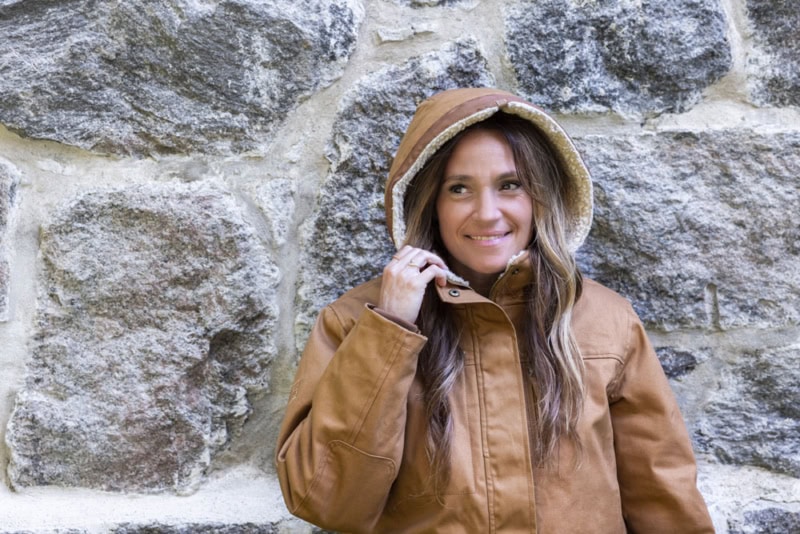 Manteau de travail isolé et imperméable - Couleur Camel PF4001 - Lifestyle 4